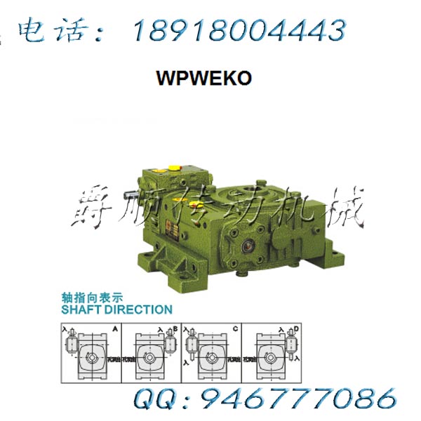 WPWEKO120-175-1/400老式蝸輪蝸桿減速機