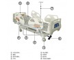 七功能電動床 帶左右傾斜電動床 電動護(hù)理床