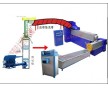 廢舊塑料造粒機(jī)( 塑料再生機(jī)) 型號：DY（SLJ）-120型 月產(chǎn)量：46-60噸 電動(dòng)機(jī)功率：15KW-18.5KW 380V四級電機(jī) 加熱功率：6-18KW 螺桿直徑：120mm 轉(zhuǎn)數(shù)：18-4