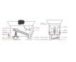 A型自動計量下料斗，自動下料，強(qiáng)制進(jìn)料，不用喂料機(jī)，擠出均勻