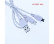 50CM雙microUSB充電線